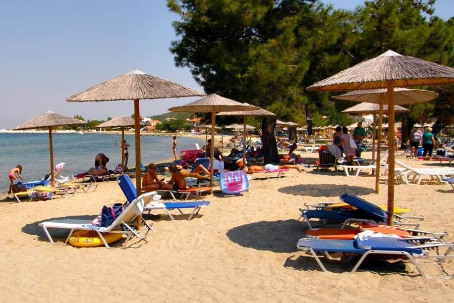 Sunrise Beach Skala Rachoni  Buitenkant foto
